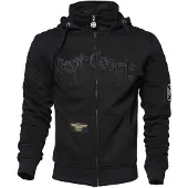 West Coast Choppers Por Vida Casaco c/capuz e fecho Preto 3XL