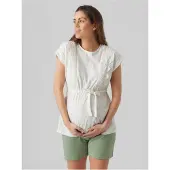 Mamalicious Blusa De Manga Curta Alisa Mary Maternity