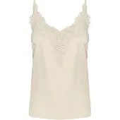 Cream Top 'Anna' bege