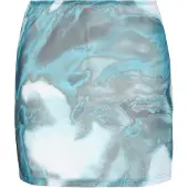 Mymo Saia aqua / azul céu / cinzento