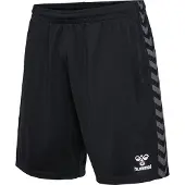Hummel Calças de desporto 'Authentic' cinzento / preto / branco