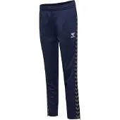 Hummel Calças de desporto 'Authentic PL' marinho / preto / branco