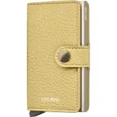 Secrid Carteira De Couro Miniwallet Pebble