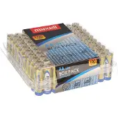 Maxell Pilhas Alcalinas Aa Lr6 100pk Box 100 Unidades