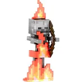 Minecraft Figura De Esqueleto De Nível Diamante