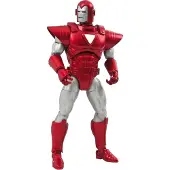 Diamond Select Centurião De Ação Iron Man Prata 18 Cm