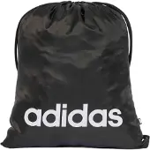 Adidas Saco de ginásio desportivo 'Linear Gym' preto / branco