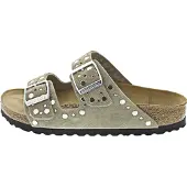 Birkenstock Chinelos Arizona Rivet mulheres - Bege - 42