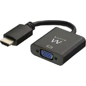 Ewent Adaptador HDMI | Video 0,2m - VGA 3.5