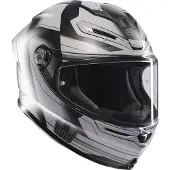 AGV K6 S Ultrasonic Capacete Integral Mate/Preto/Cinzento 2XL
