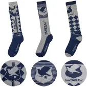 Cinereplicas Meias Longas Ravenclaw High Top 3 Pares