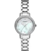 Giorgio Armani Relógios analógicos prata / branco pérola