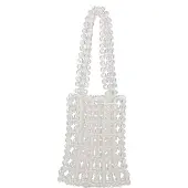Koosh Mala de ombro branco