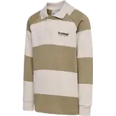Hummel Polo De Manga Comprida Loose Striped