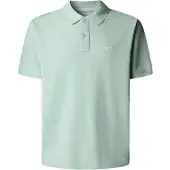 Pepe Jeans para homem. PM5400087 Pólo turquesa Oscar (L), Casual, Algodão, Manga curta