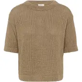 Kaffe Pullover 'KAsevita' castanho
