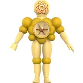 Super7 Figura Silverhawks Ultimates Mo-lec-u-lar Toy Version 18 Cm