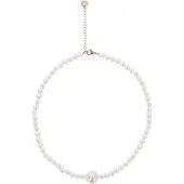 Gaya Pulseira ouro rosa / branco pérola