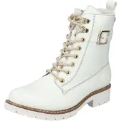 Rieker Botim com fivela branco