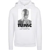 Mister tee Sweatshirt '2Pac Prayer' cinzento / preto / branco