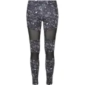 Urban Classics Leggings preto / branco