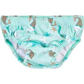 Playshoes Proteção UV castanho / menta / branco