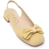 Rylko Sapatos abertos atrás amarelo