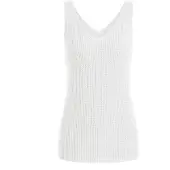 Imily Bela Top de malha branco
