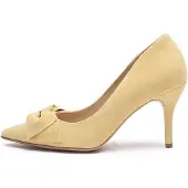 Rylko Sapatos de salto amarelo