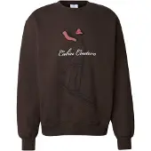 Pockies Sweatshirt castanho / coral / branco