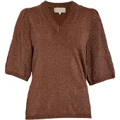 Peppercorn Camisa 'Glenda' castanho
