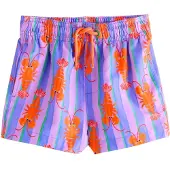 Next Calções de banho verde / roxo / roxo escuro / laranja