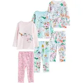 Next Pijama 'Snuggle' azul claro / verde / cor-de-rosa / branco