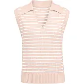 Imily Bela Pullover rosa pastel / branco