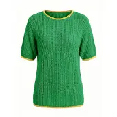 Imily Bela Pullover amarelo / verde relva