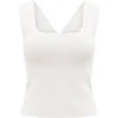 Imily Bela Top de malha branco