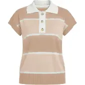 Imily Bela Pullover bege / bege escuro / branco