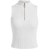 Imily Bela Top de malha branco