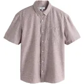 Next Camisa berinjela / lilás / branco