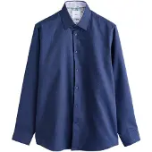 Next Camisa azul / navy / azul claro