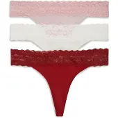 Tommy Hilfiger Tanga Uw0uw06337 3 Unidades