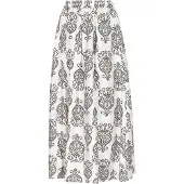 Usha Saia nude / preto / branco