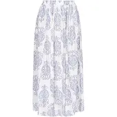 Usha Saia azul / cor-de-rosa / branco