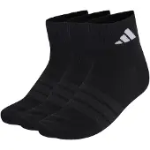 Adidas Meias de desporto 'THIN&LIGHT SPORTSWEAR ANKLE 3 PAIR PACK' preto / branco