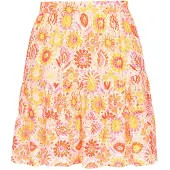 IZIA Saia amarelo / laranja / branco