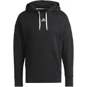 Adidas Sweatshirt de desporto preto / branco