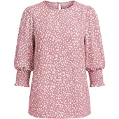 Imily Bela Blusa cor-de-rosa / branco