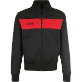 Lonsdale Casaco de treino 'Alnwick' vermelho-alaranjado / preto