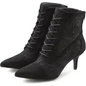 LASCANA Botim com fivela preto