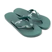Brasileras Sapato de praia/banho 'Classic Pro' verde escuro / branco